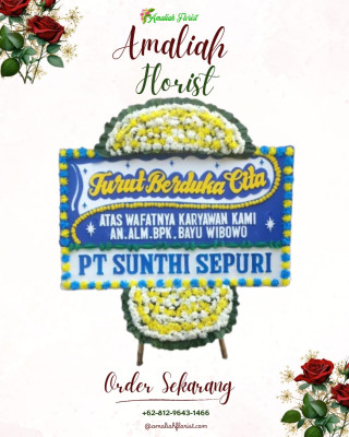 Papan Bunga Duka di Pajagan