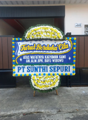 Papan Bunga Duka di Pajagan